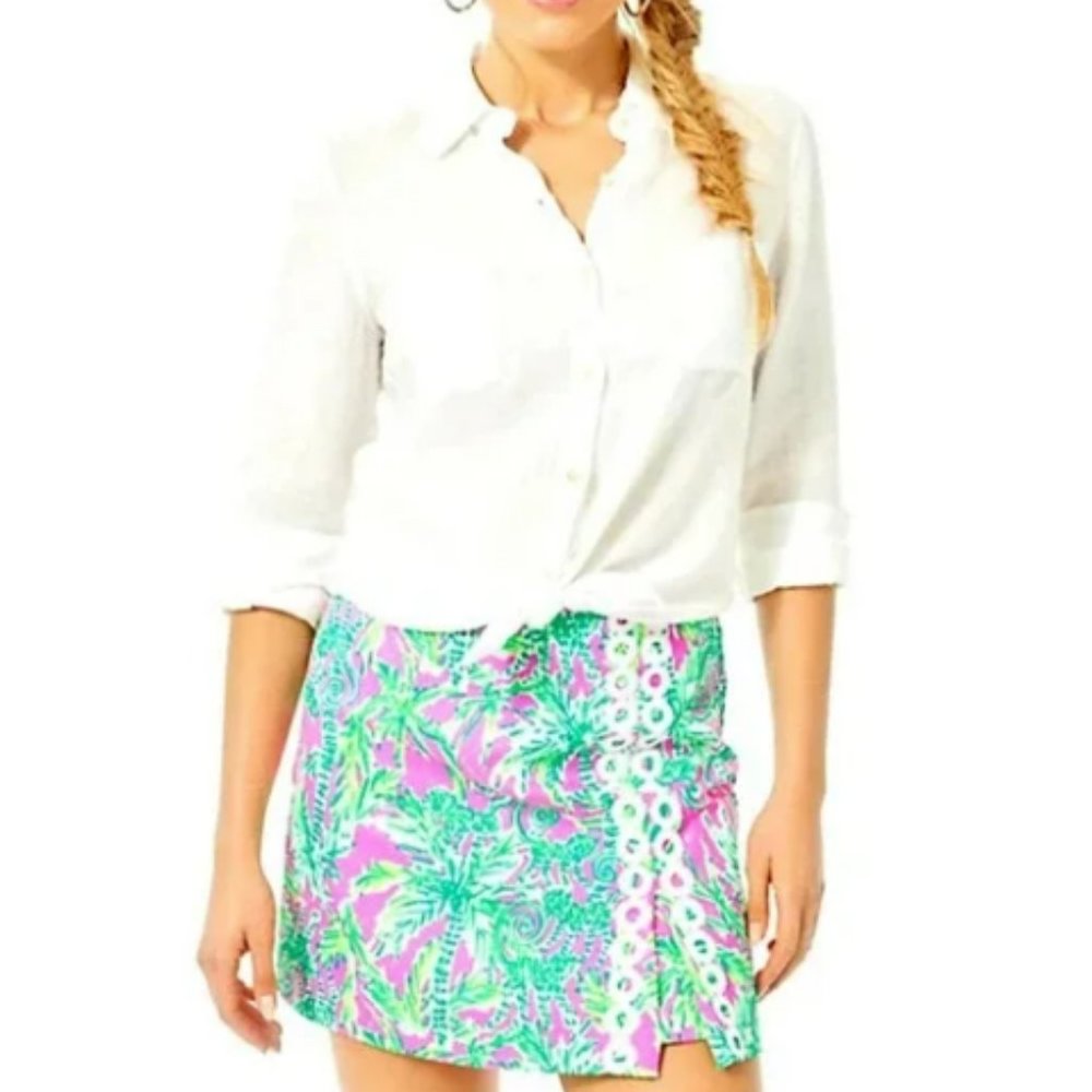Lilly Pulitzer Tawney Skort Hangin Around Size 6